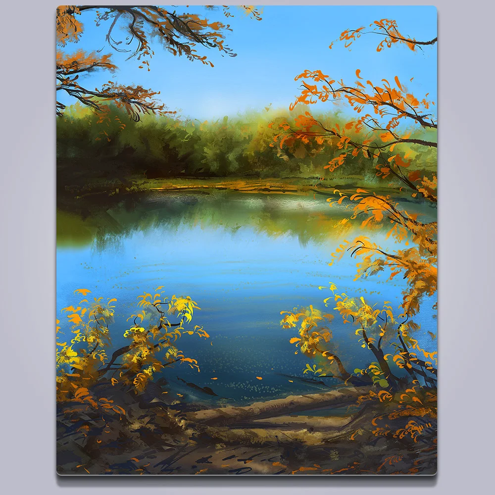 Moss-Lake-2-Plein-Air-Fall-Painting-Blue-Wall-Print-Eric-Elwell-Art-10x8.jpg