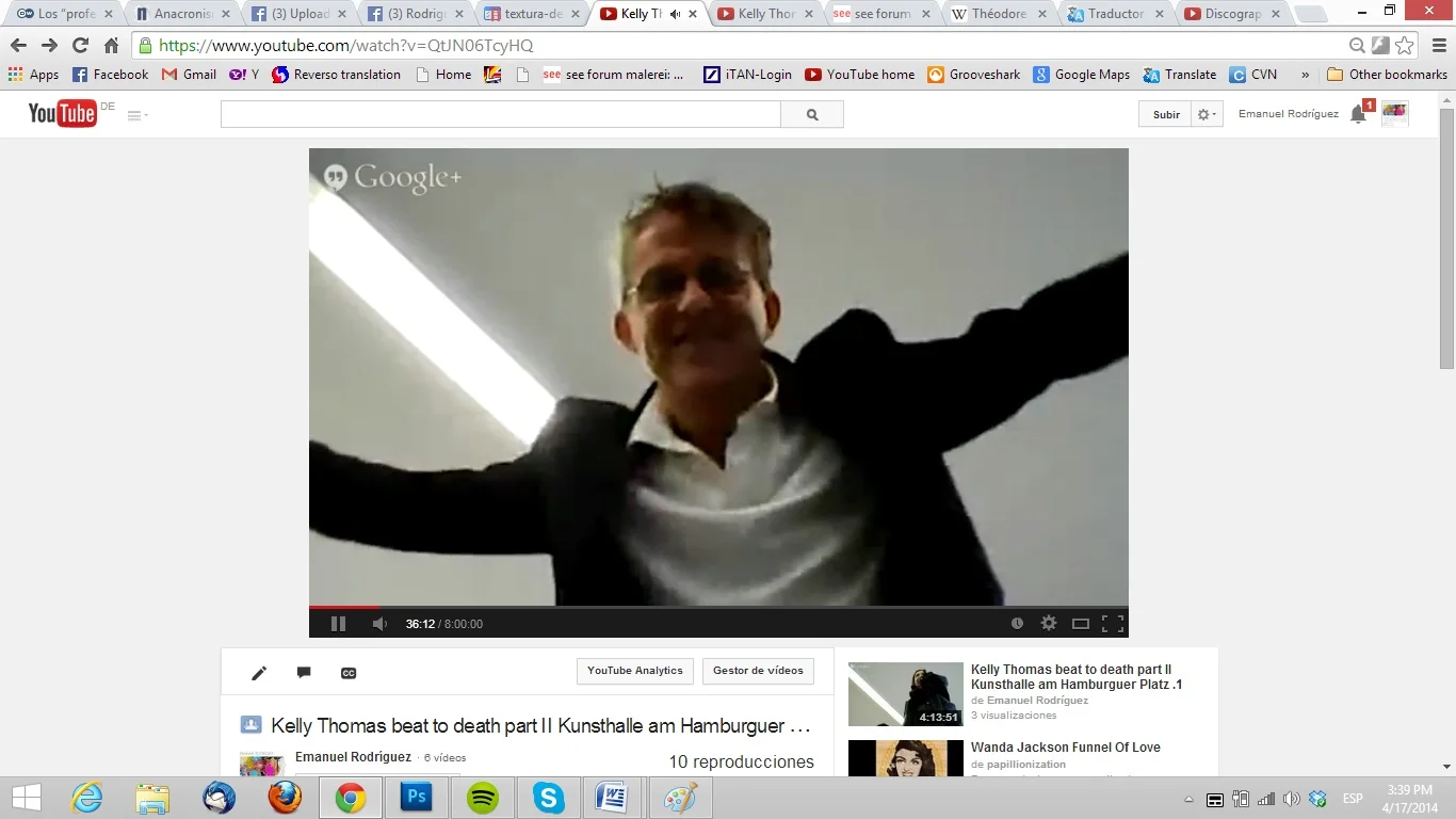Screenshot from YouTube streaming.