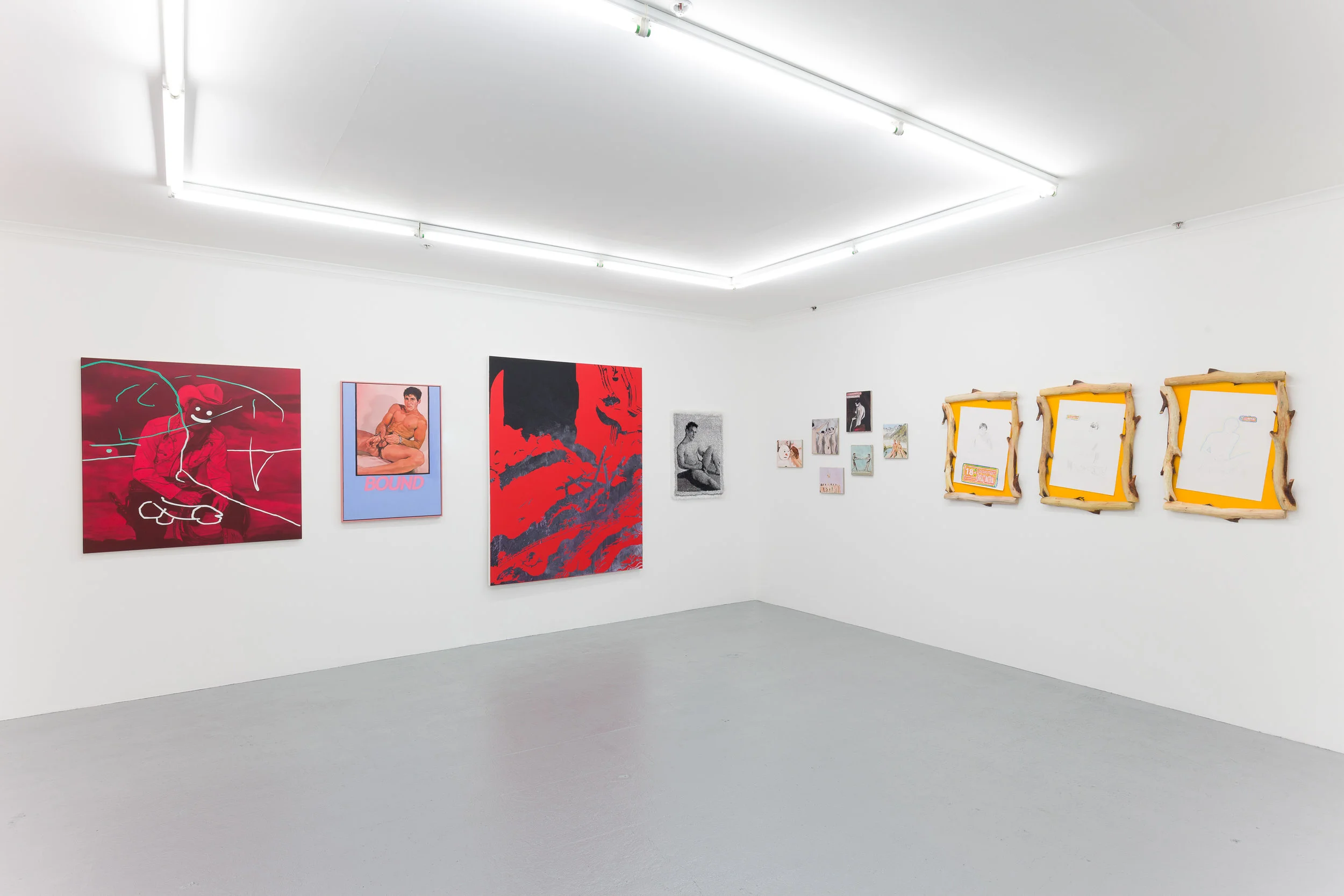 1919 Salon , installation view, Galerie pompom, Sydney. Photo: Docqment
