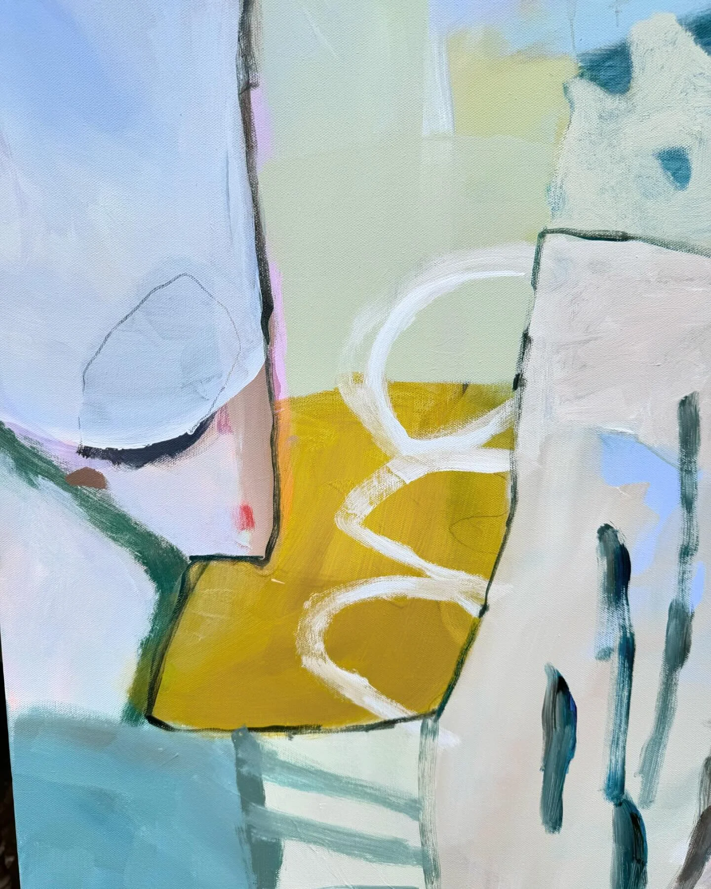 Details of some new abstract work-now available in Round Top! These pieces have tons of layers and loving this softer color palette 
.
.
.
.
.
.
#roundtopantiqueshow #roundtop #abstractpainting #painting #houstonartist