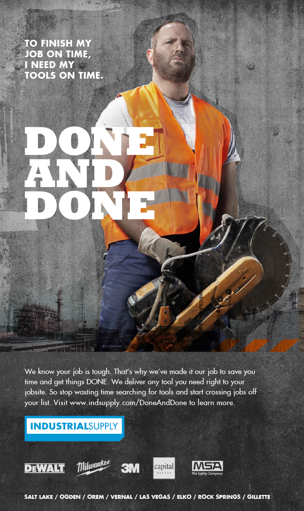 Print Ad for Industrial Supply