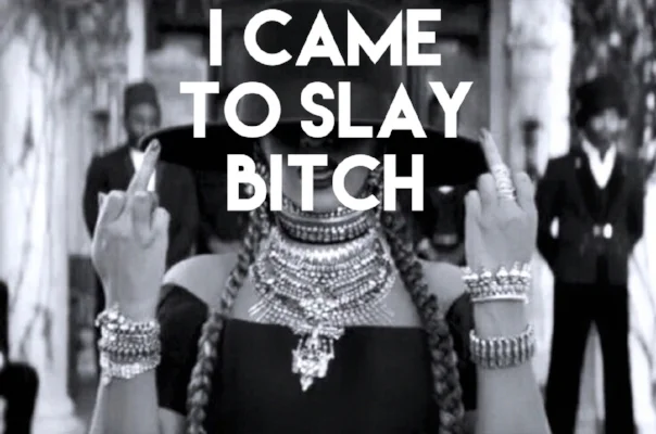 Beyonce also helps on those days when I don't feel like it.