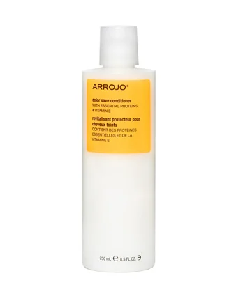 COLOR SAVE CONDITIONER Vitamin-charged to lock vibrancy into color-treated hair, add moisture, soothe and detangle. Scented with linden-blossom to calm and relax. Directions: Rub conditioner into palms, work through clean wet hair and rinse.