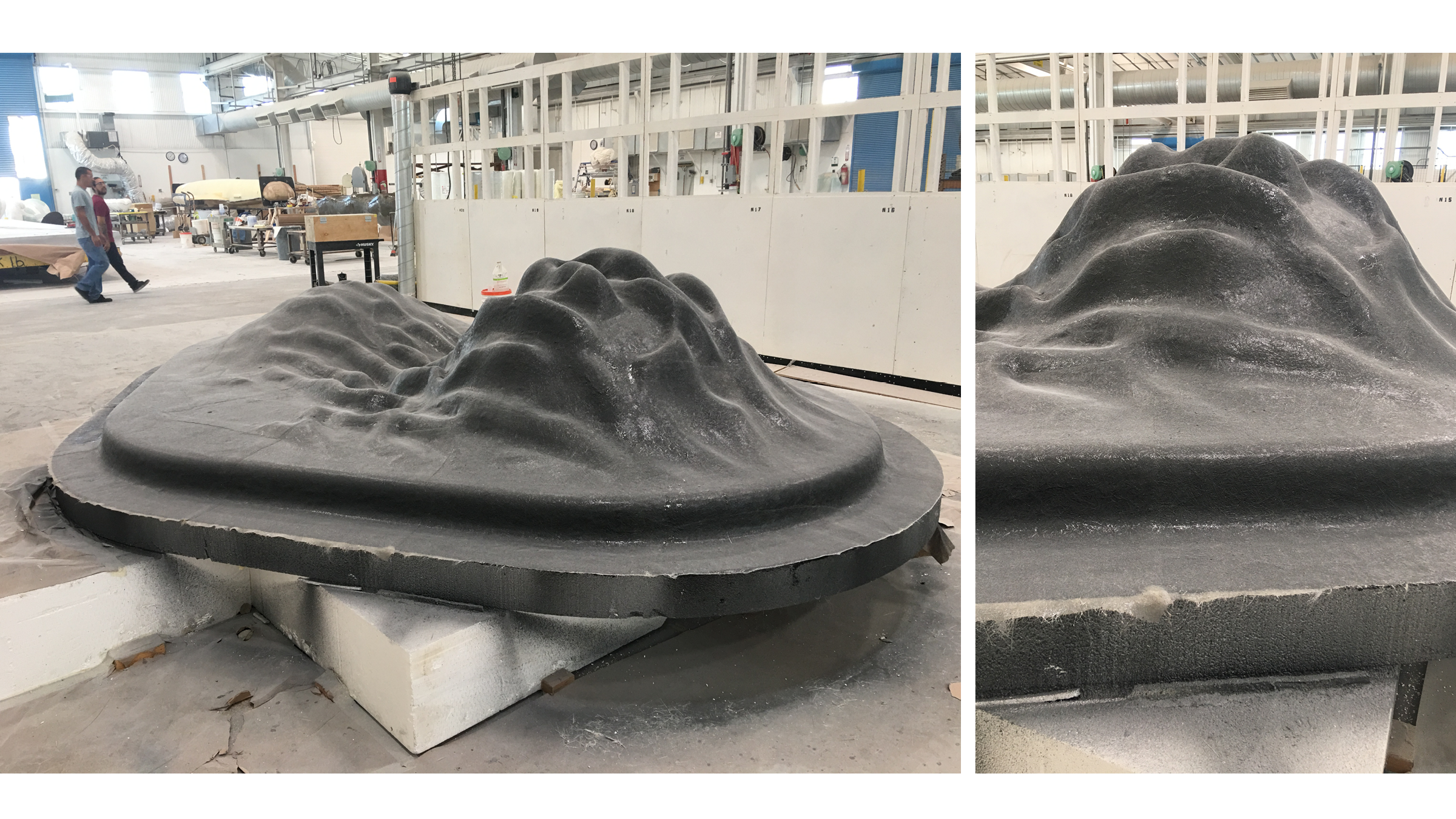 Float Lab in fabrication at Kreysler & Associates, July 2017