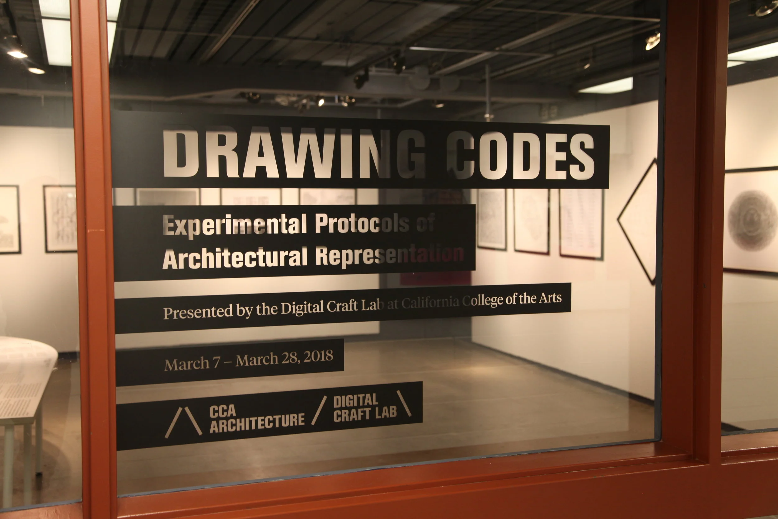 Exhibition Drawing Codes Digital Craft Lab At Cca - 