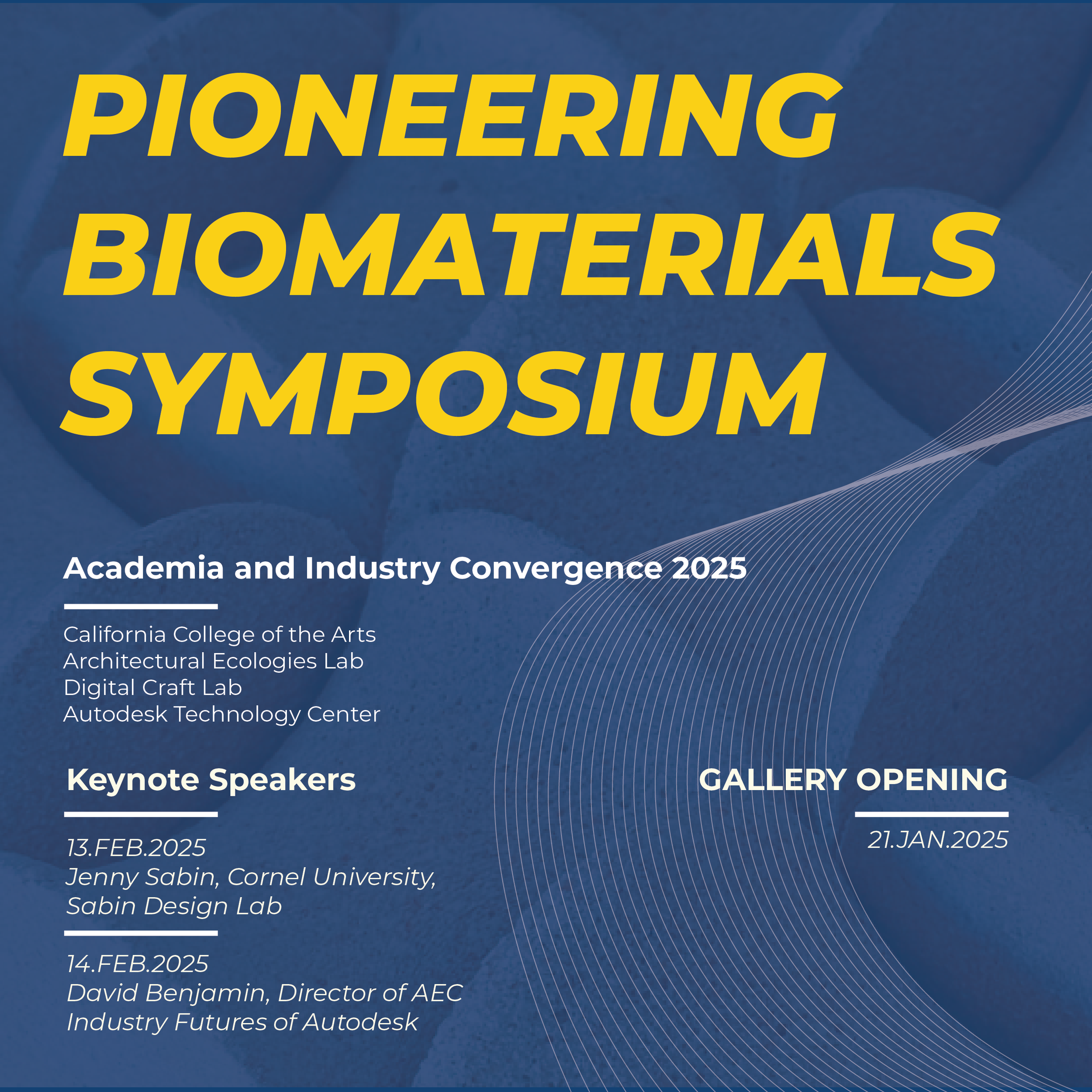 Pioneering Biomaterials Symposium
