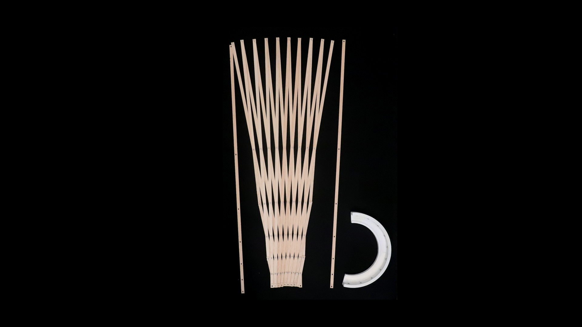 Rapidly Deployed Atmospheric Water Harvesting Pavilion