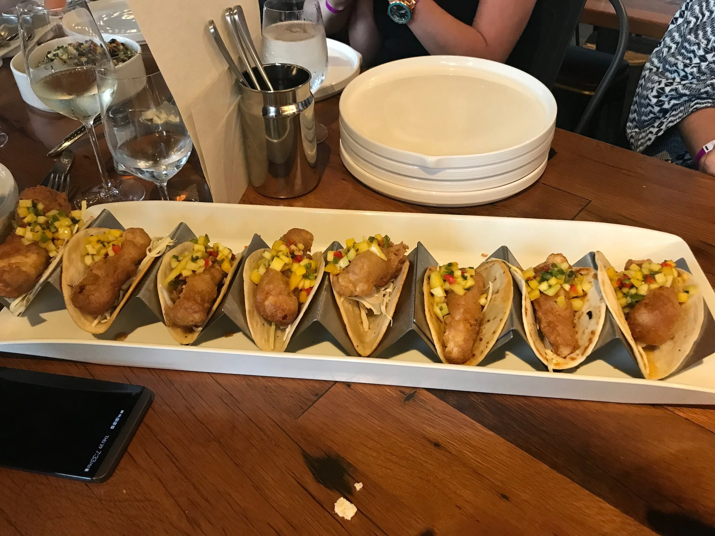 TEMPURA MAHI TACOS 