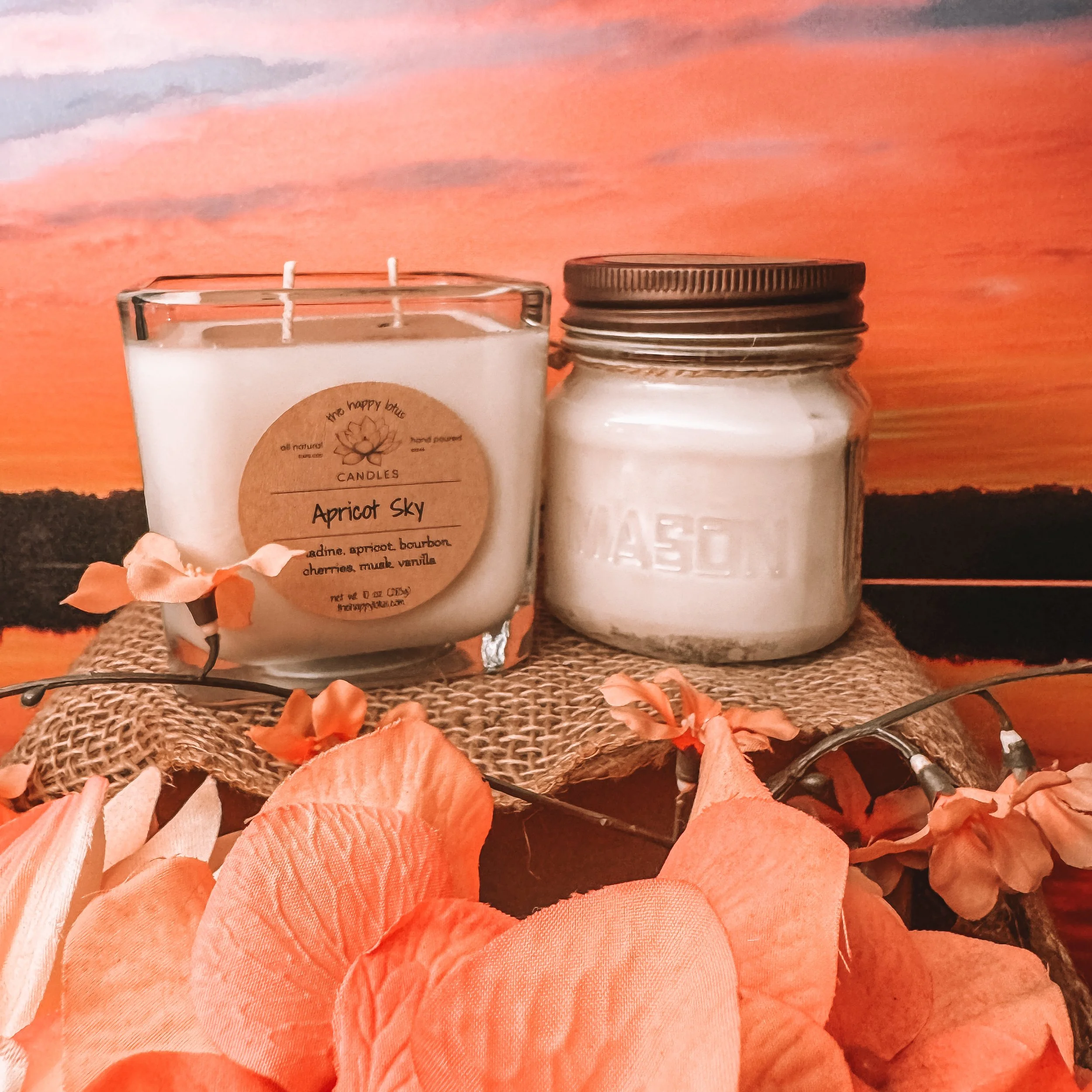 Apricot Sky - Spring by the Sea Collection