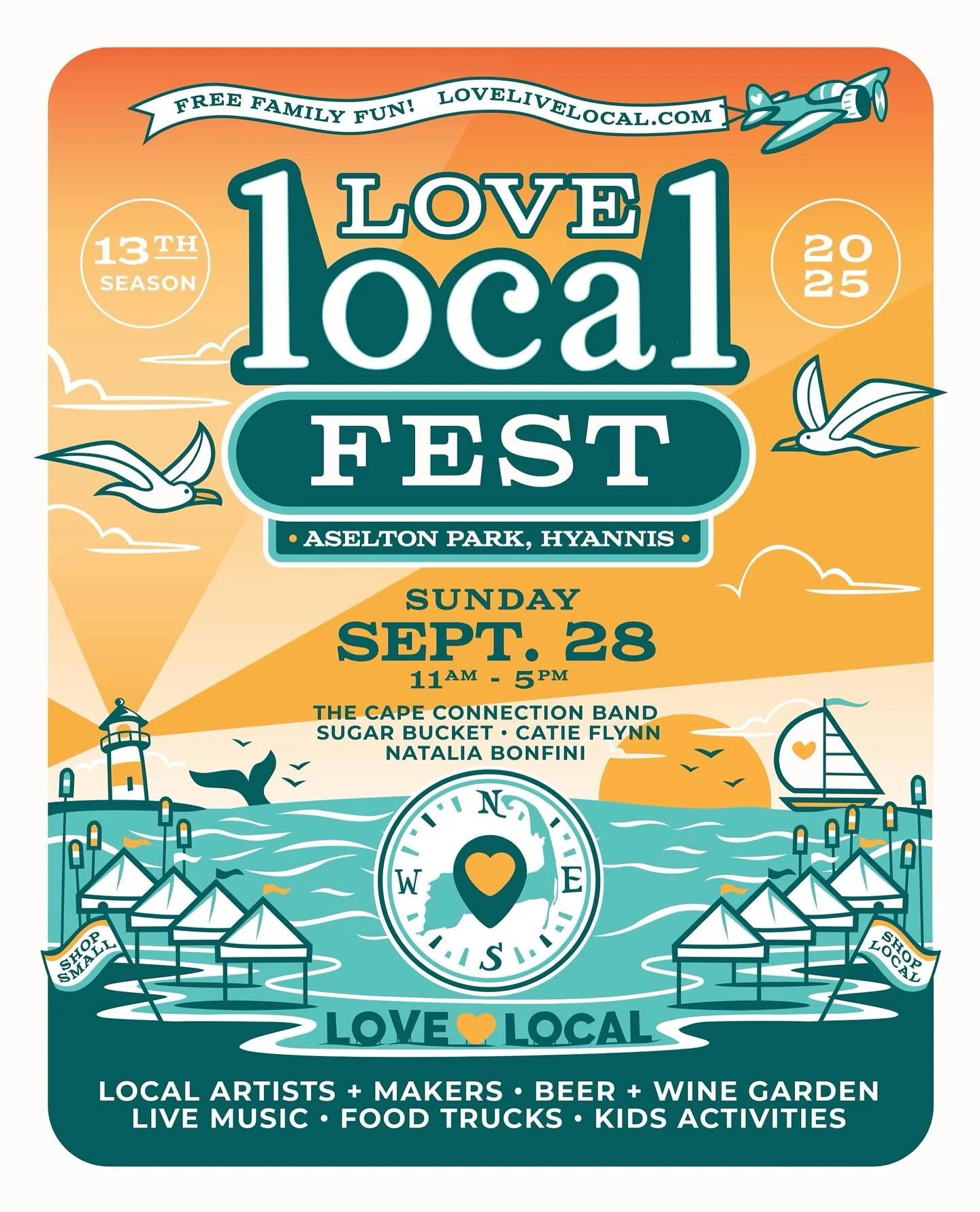🍂 It&rsquo;s time for the September edition of the  @lovelivelocal fest!⁣
⁣
🛍️ Close to 100 makers will be at Aselton Park this Sunday from 11-5.⁣
⁣
👋🏼 Come on down and say hi, listen to some music, &amp; have some food and drink while you peruse