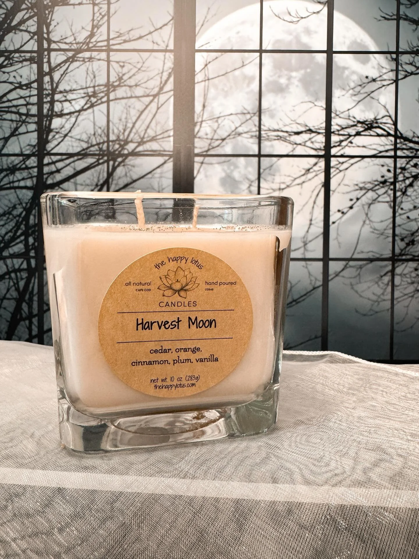 🌖 I&rsquo;d be remiss if I didn&rsquo;t speak about this candle during the actual event it&rsquo;s named after. I have been taking in the beauty of  the harvest moon over the past few nights. ⁣
⁣
🌖 Bonus? Being at Nauset Light Beach on Monday night