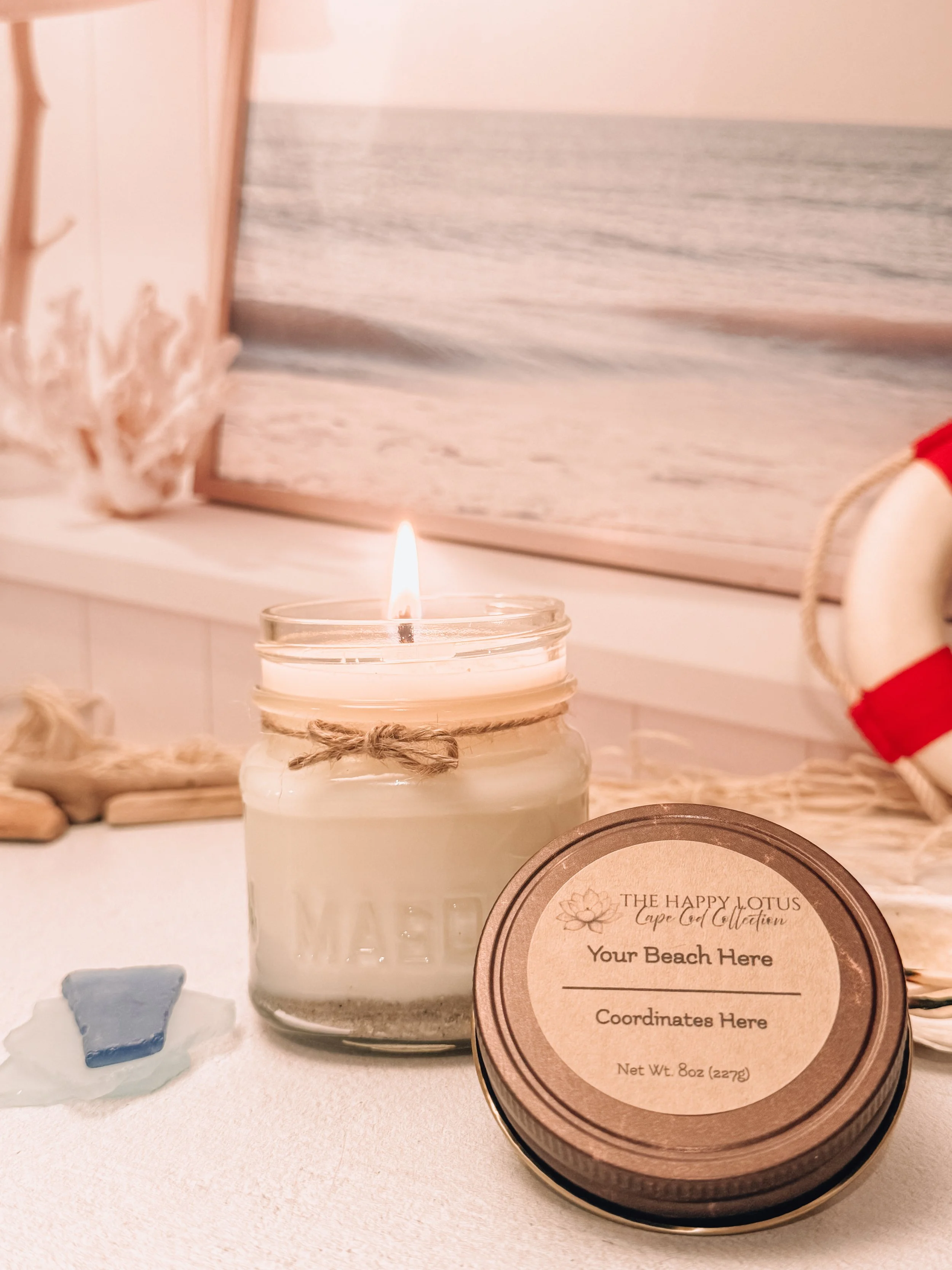 Cape Cod Sand Candles