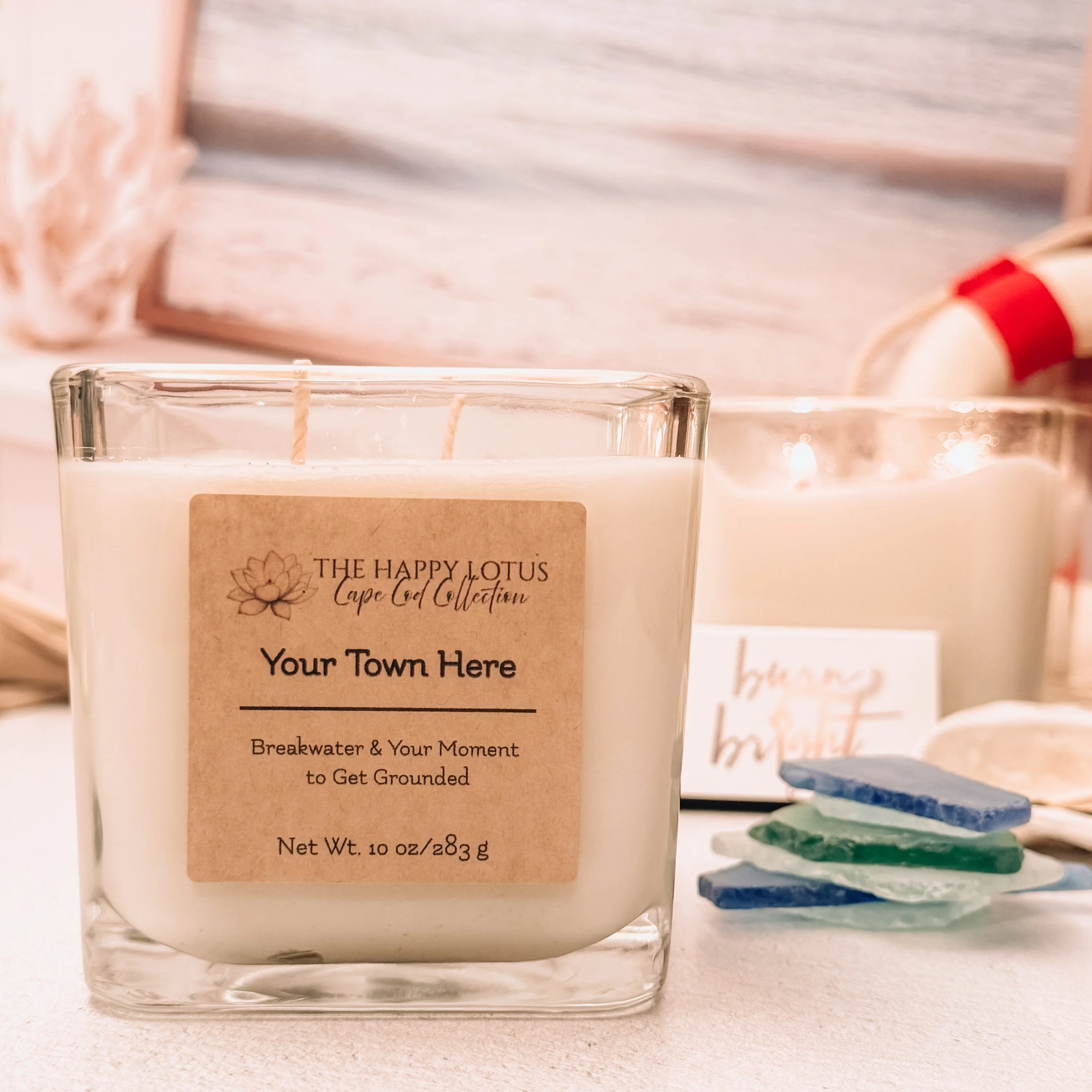 Cape Cod Town Candle