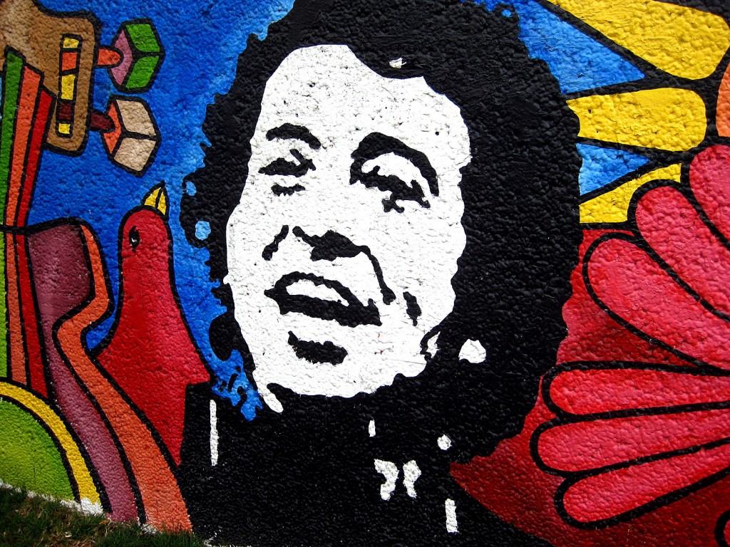 Mural of the late Victor Jara