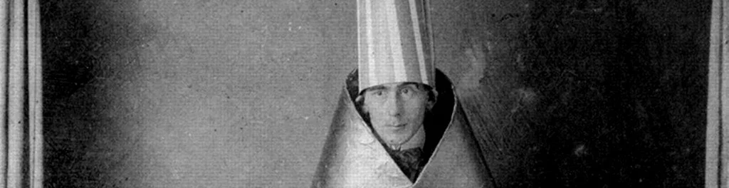 Hugo Ball’s “Cubist Costume” in Zurich