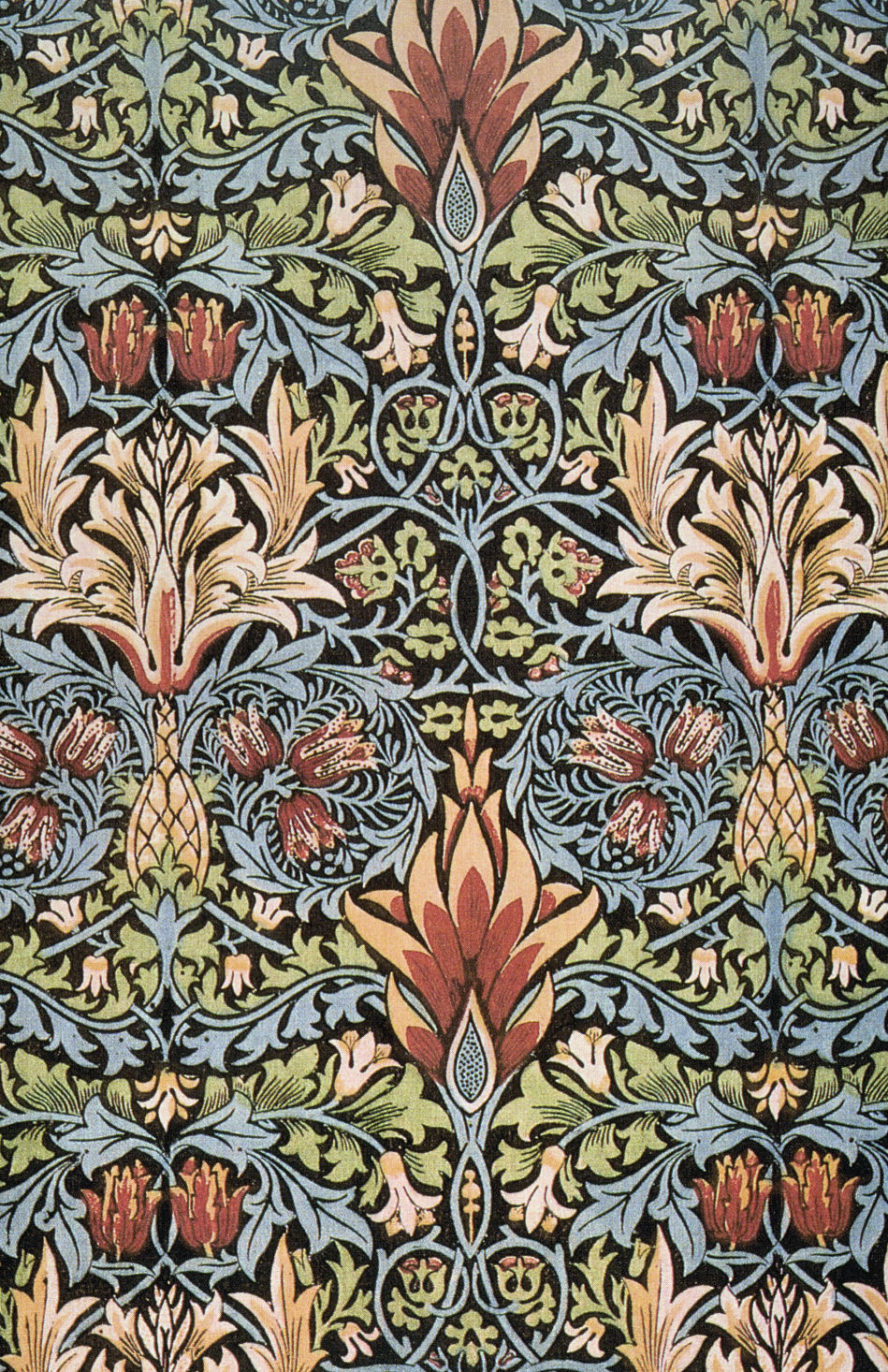  William Morris textile design (1876) 