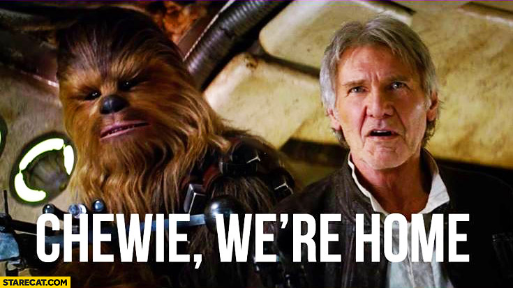 And so am I, Han...and so am I.