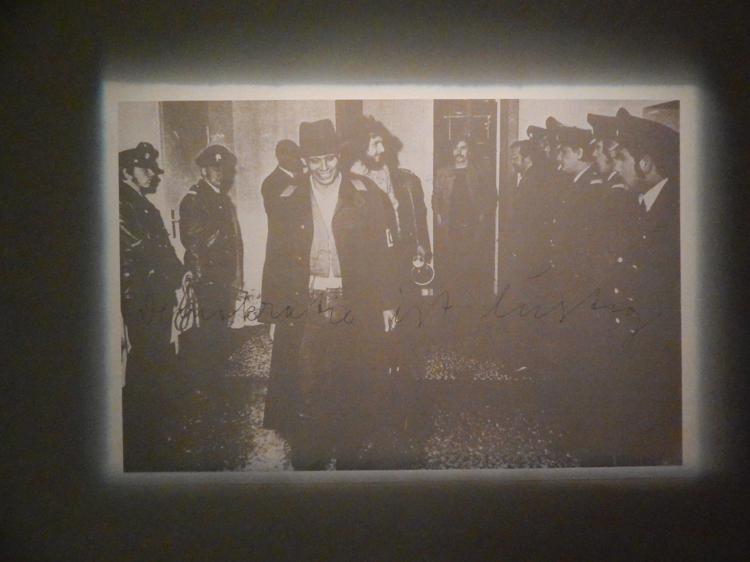 Zero Tolerance:Pprojection of Joseph Beuys' Democracy is Merry