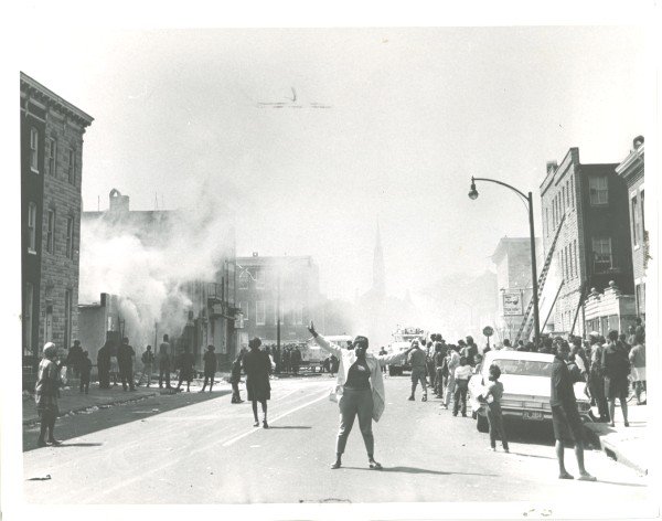 The 1968 Baltimore rebellion.