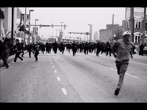 The Baltimore uprising.