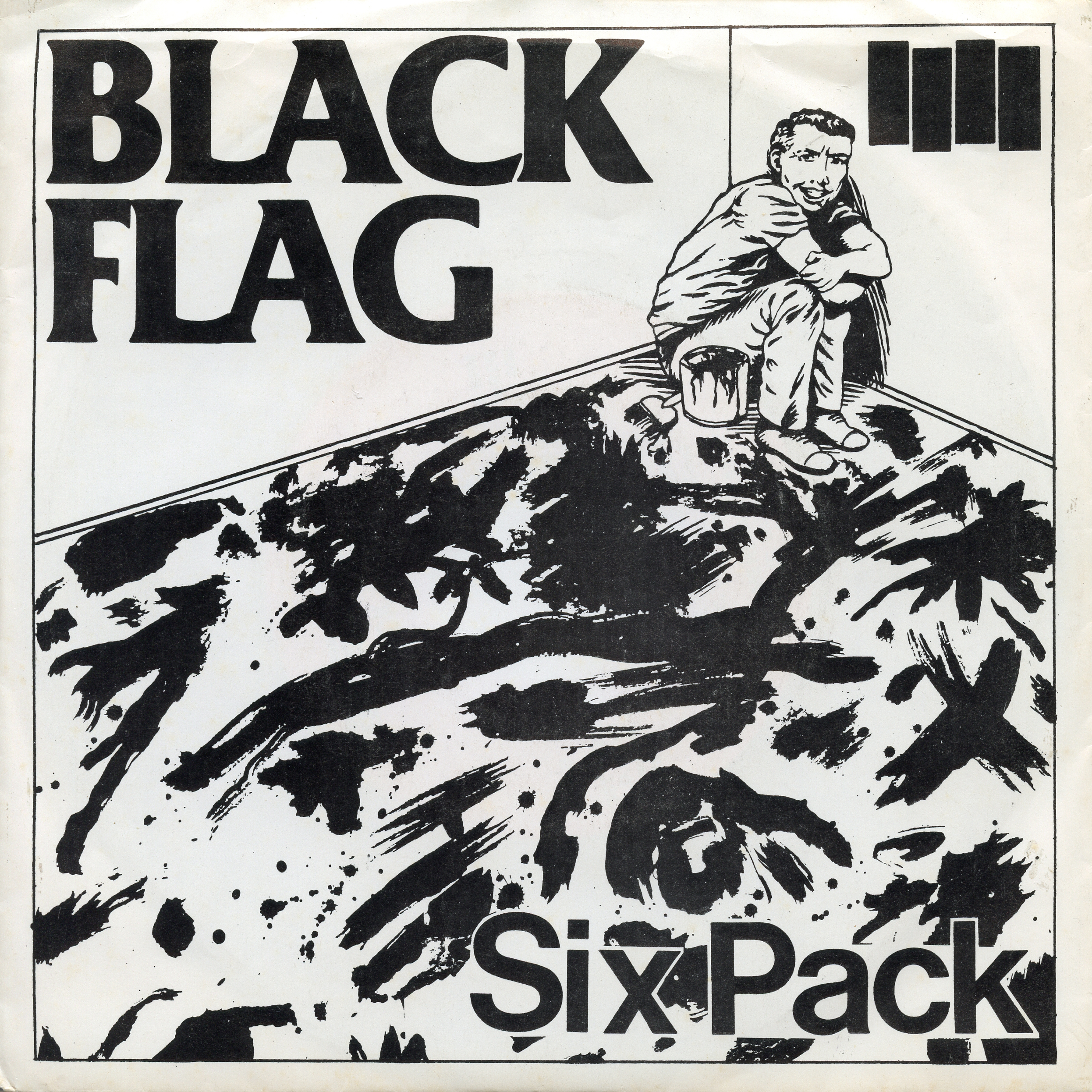 Raymond Pettibone, Black Flag: Six Pack, album cover