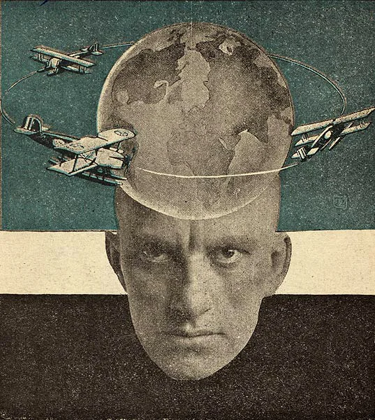 Alexander Rodchenko, Photomontage for Vladimir Mayakovsky's Conversations with a Tax Collector About Poetry (1926)