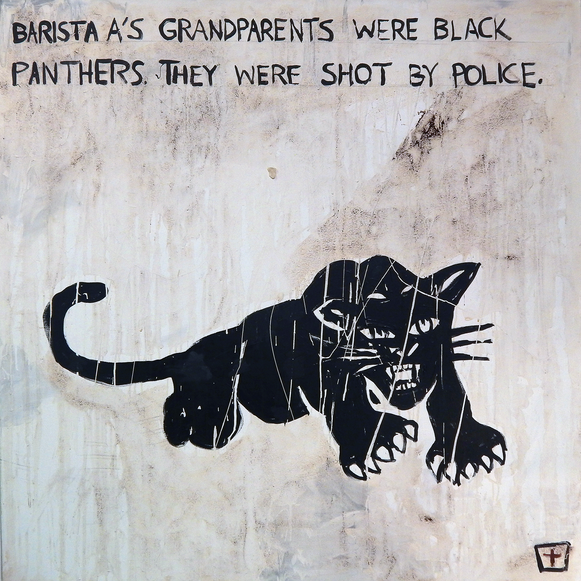 Adam Turl, Black Panthers (13 Baristas) (2015)