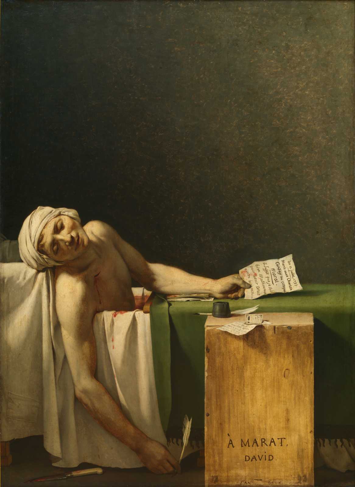 David, Death of Marat