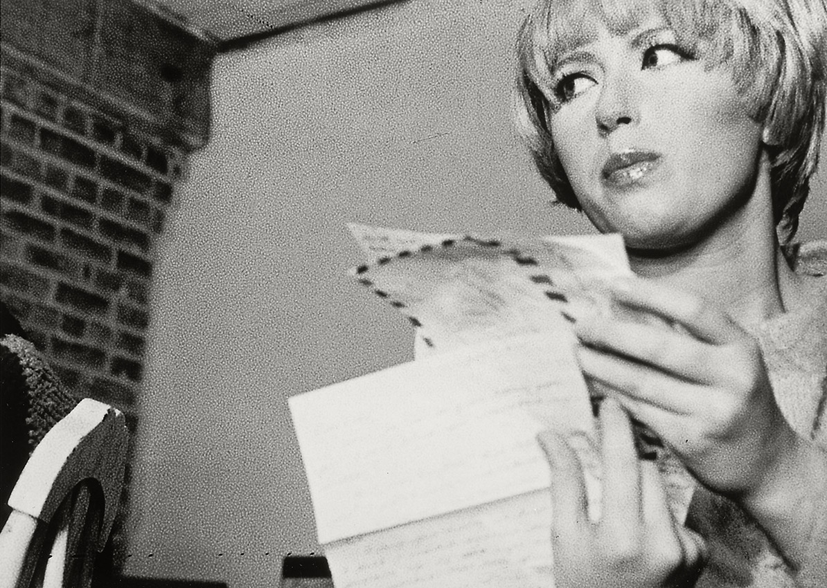 Cindy Sherman, Untitled Film Still #5 , 1977 elatin silver print, 30 x 40 inches 