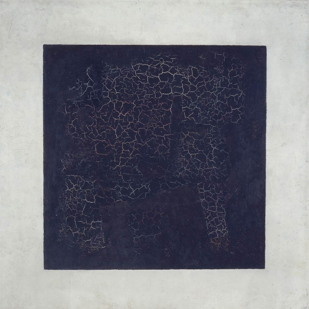 Kazimir Malevich, Black Square, 1915, oil on linen, 79.5 x 79.5 cm, Tretyakov Gallery, Moscow