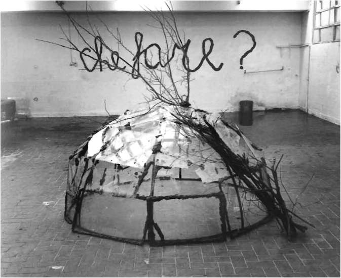 Mario Merz, “Che Fare?” 1968