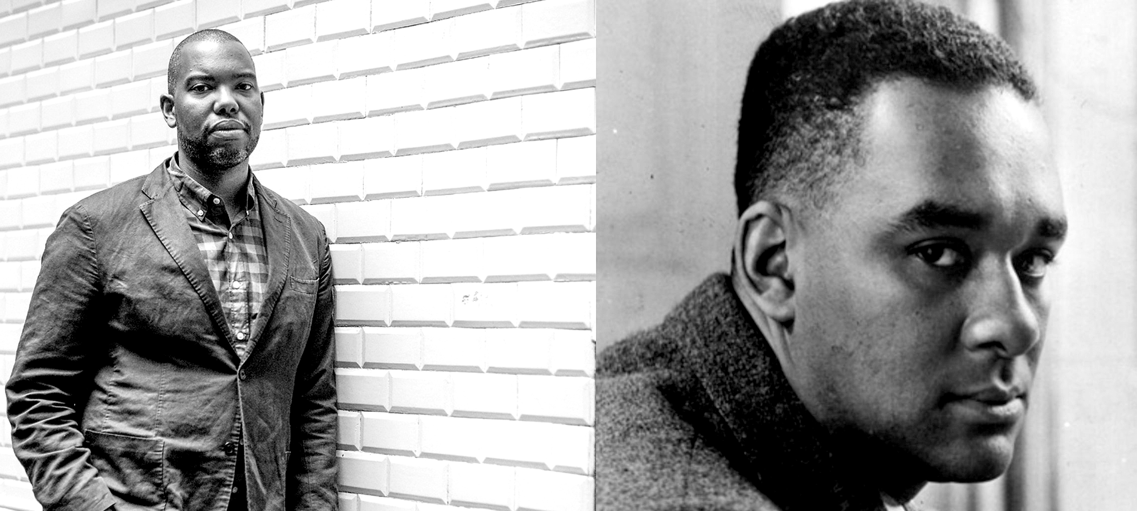 Left: Ta-Nehisi Coates. Right: Richard Wright