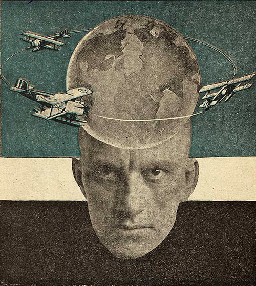 Alexander Rodchenko, Photomontage for Vladimir Mayakovsky's Conversations with a Tax Collector About Poetry (1926)