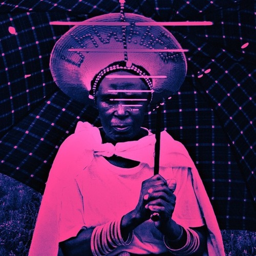 The cover art for King Britt's Afrofuturism mix.