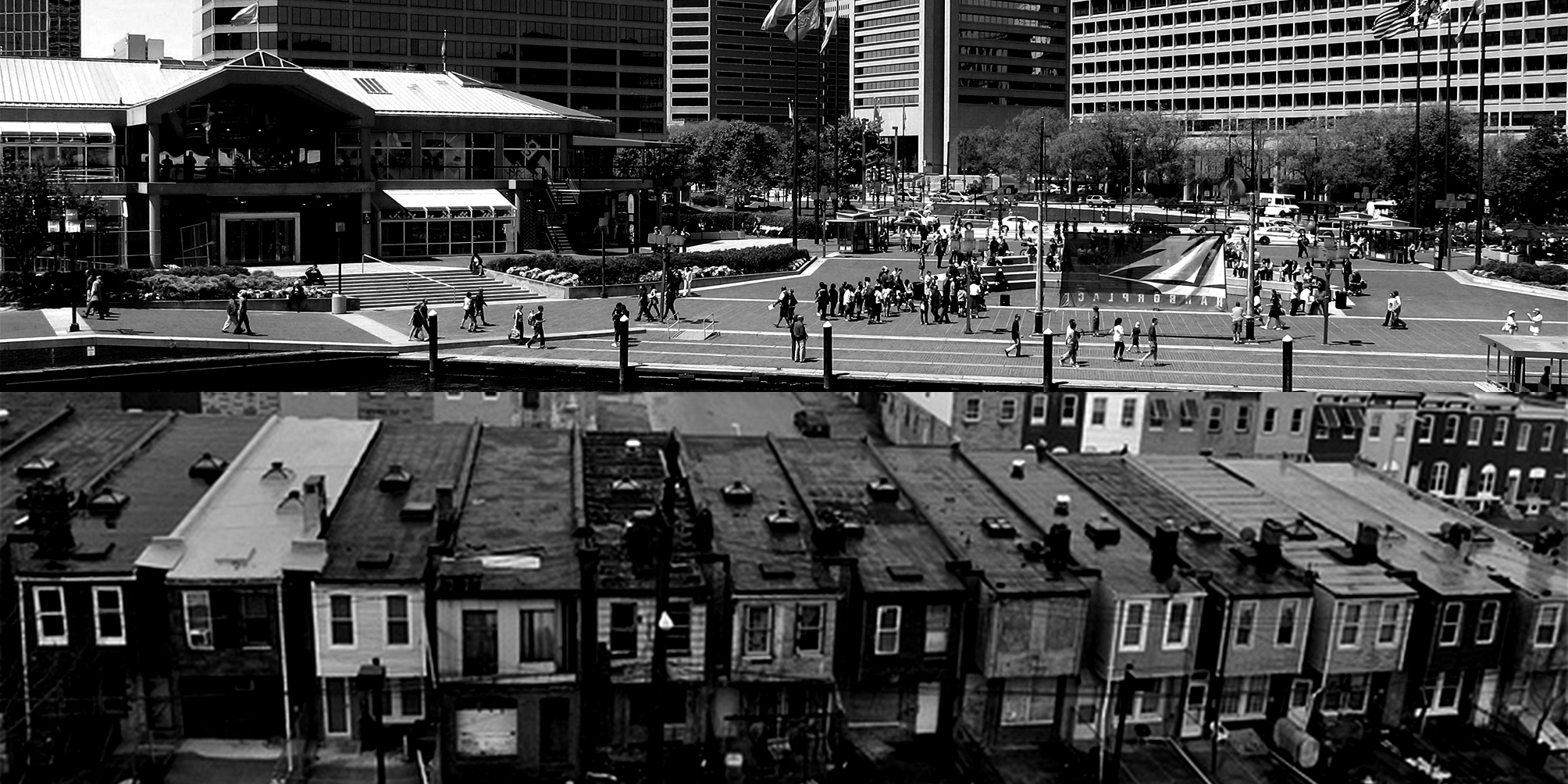 Harbor Place and the other Baltimore