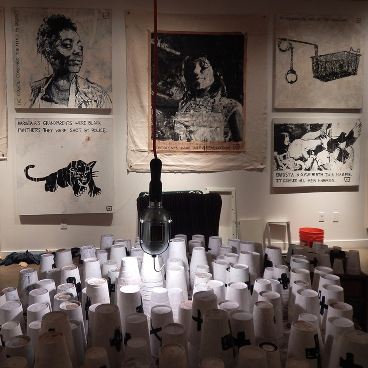 13 Barist as (detail) (Brett Wesley Gallery)