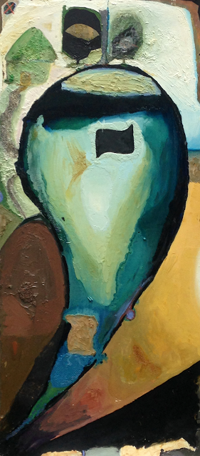 Bakur-Sever , 36'' x 76'', oil on wood.