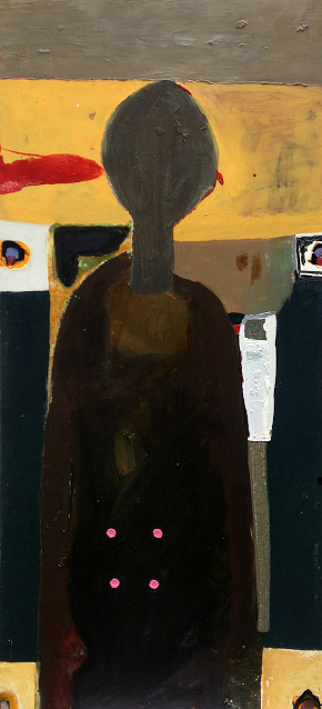 7 Tenths , 36'' x 76'', oil on wood.