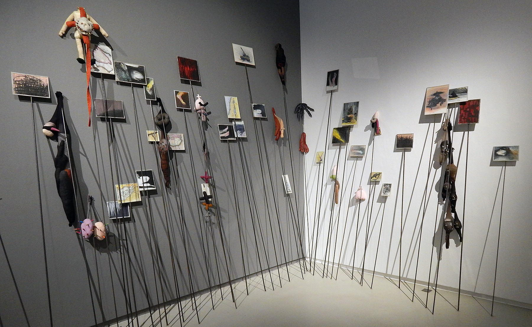 Annette Messager, The Pikes (1992)