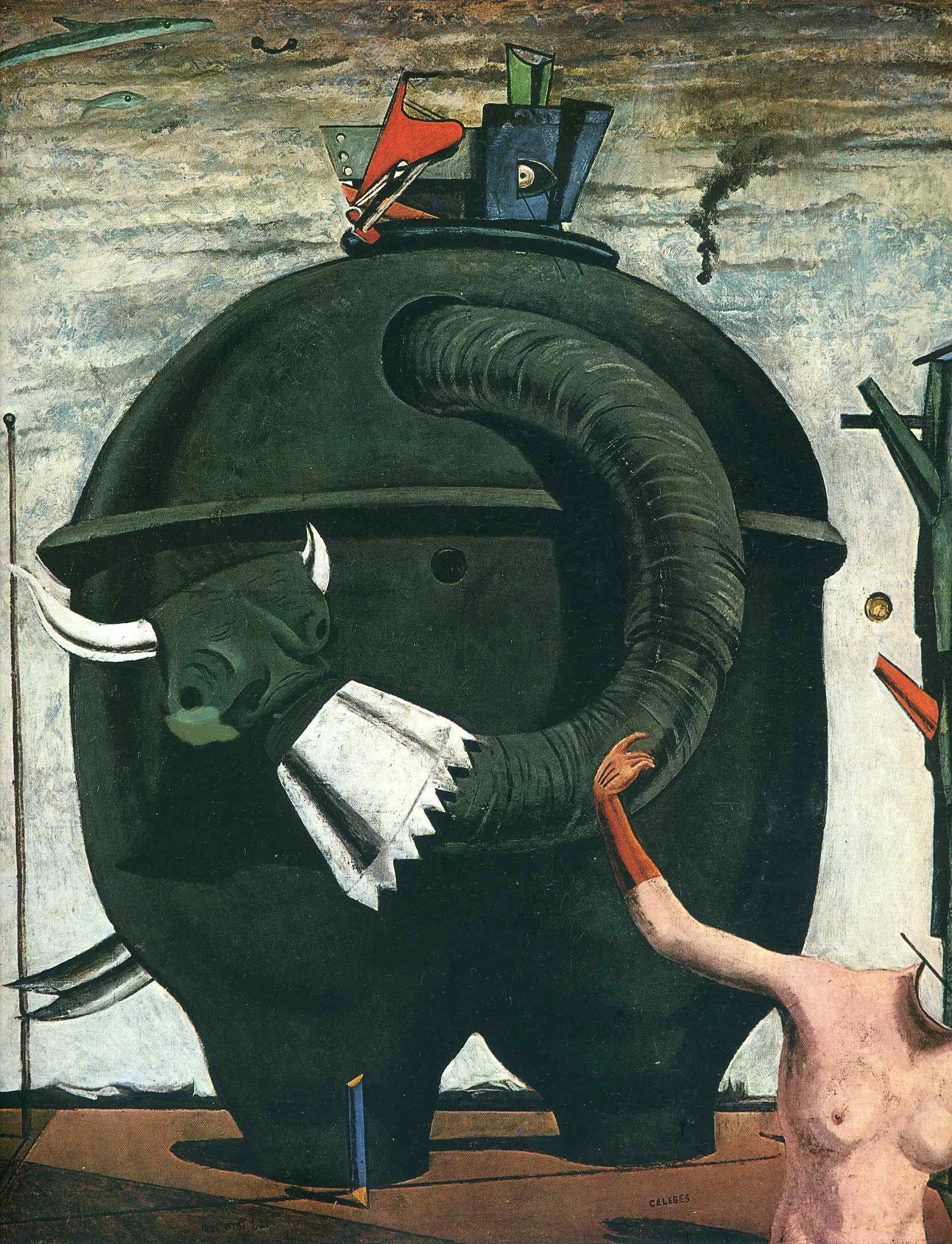 Max Ernst, The Elephant Celebes (1921)