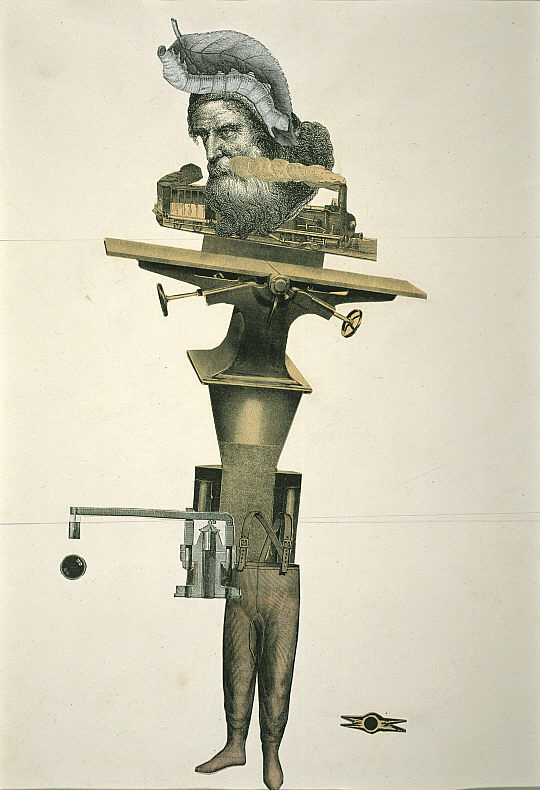 Exquisite Corpse , with Jacqueline Lamba, Yves Tanguy by André Breton (1938)