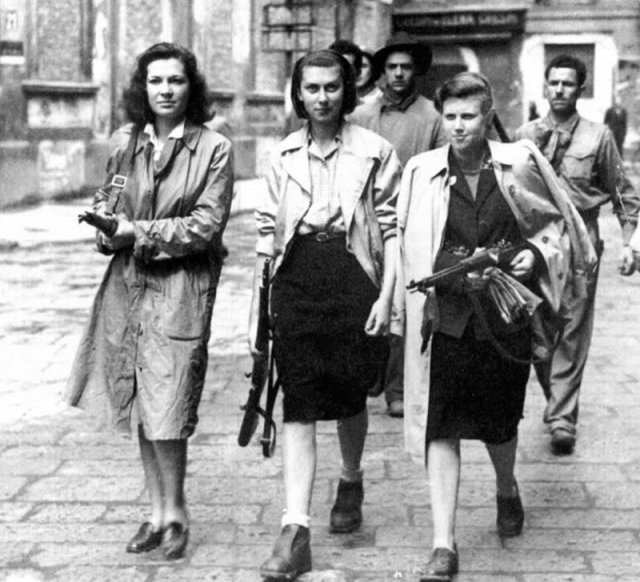 French resistance fighters