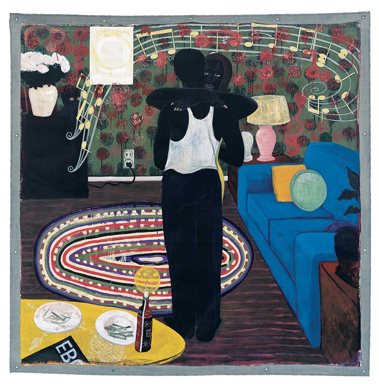 Kerry James Marshall, Slow Dance (1992)