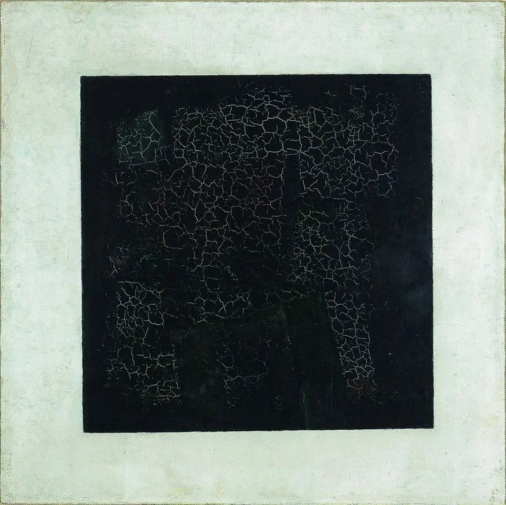 Malevich's The Black Square.