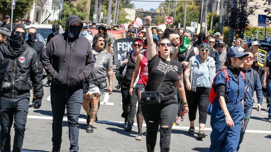 Antifa in Berkeley (2018)