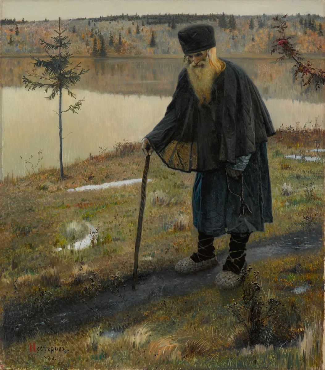 Mikhail Nesterov, The Hermit (1889)