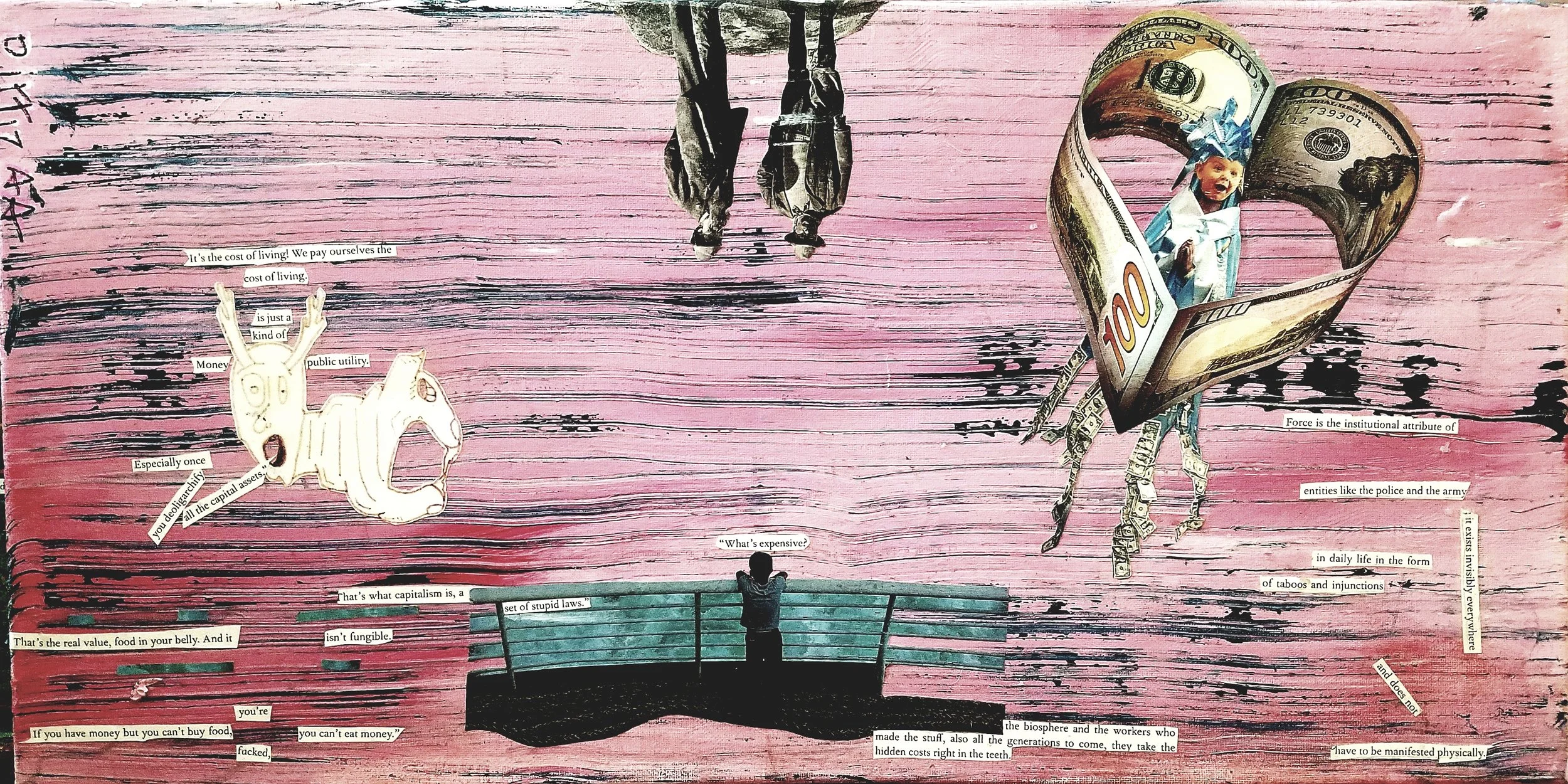Adam Ray Adkins, Boy watching the vanishing shores of capitalism