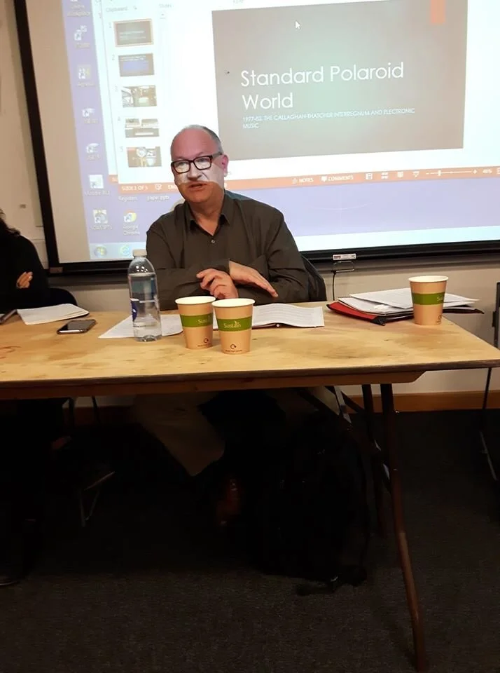 Neil Davidson speaking on Punk Rock, HM London 2018.