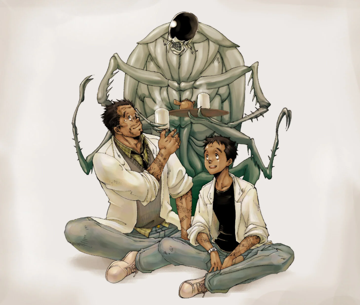 Dorohedoro through the Lens of Kafka and Marx
