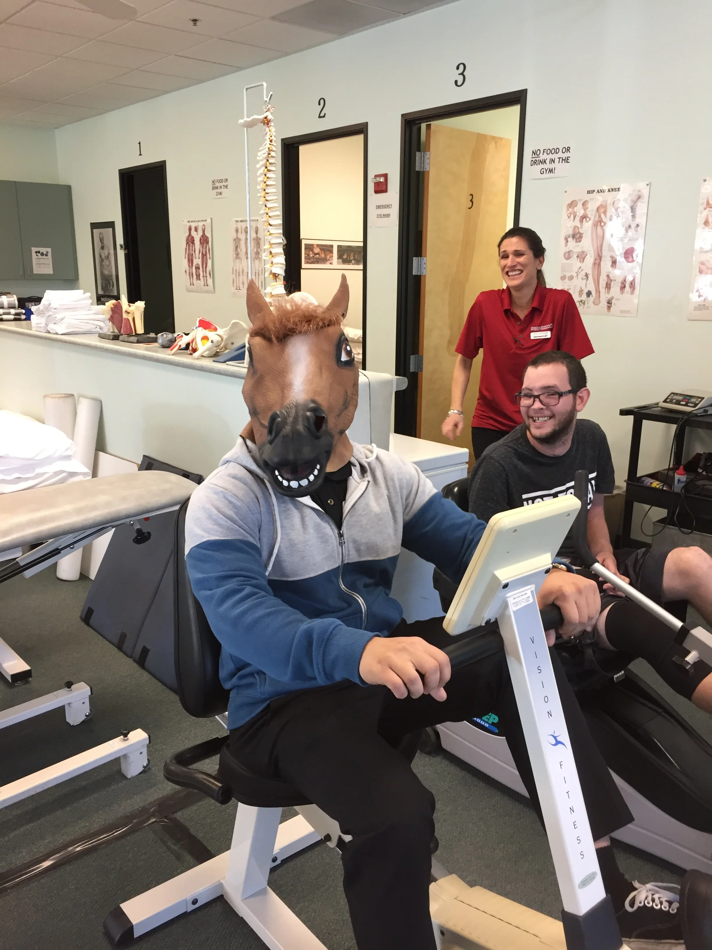 Mr. Ed comes to therapy